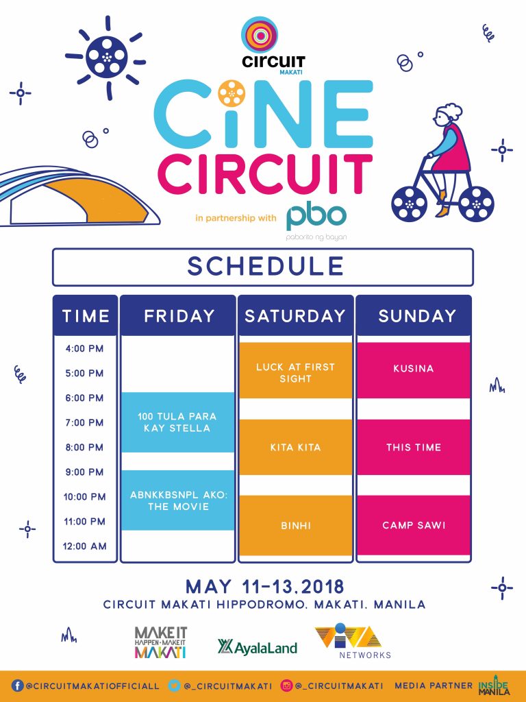 Cine Circuit Schedule