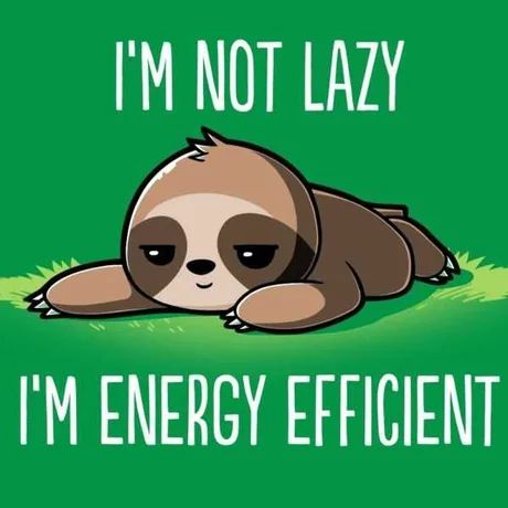 Energy | National Lazy Day | Meme | MEGAStyle