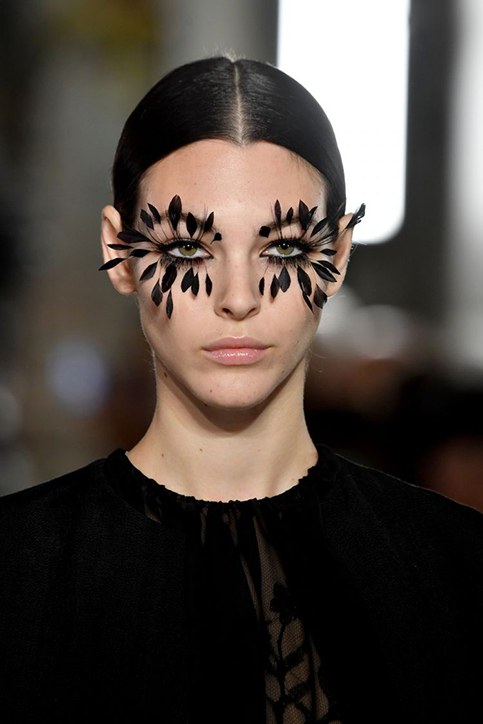 Valentino Beauty Look for Couture Week