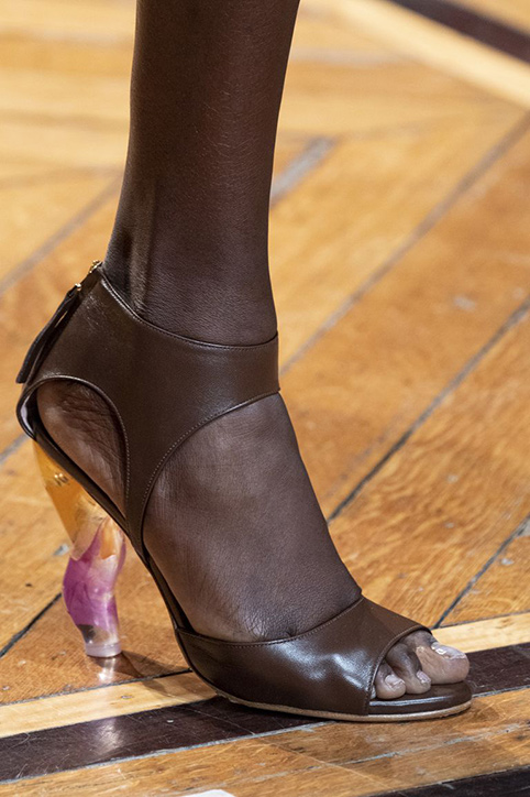 Iris van Herpen-designed glow-in-the-dark heels