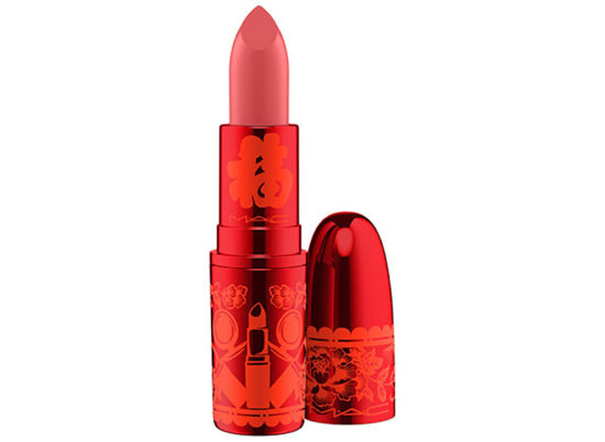 MAC Lucky Red Lipstick in Lucky In Love for Chinese New Year