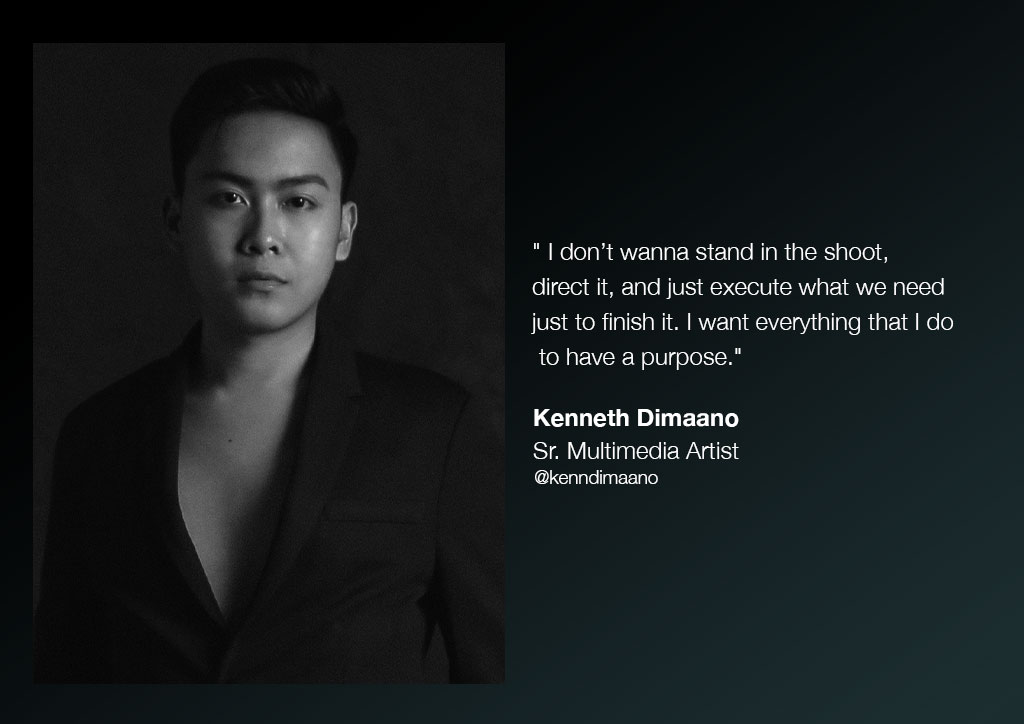 Kenneth Dimaano - Nylon Manila Team, Sr. Multimedia Artist