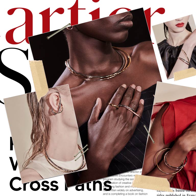 On The Runway Of Fashion Week 2022/2023, Cartier and Sacai Cross Paths