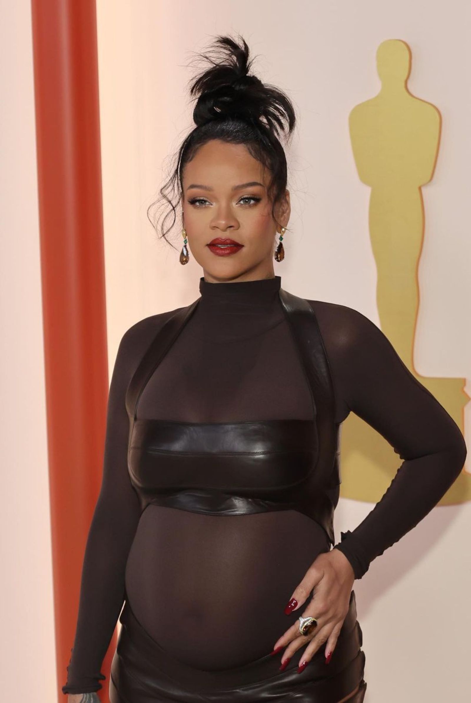 Rihanna in Alaia at Oscar 2023