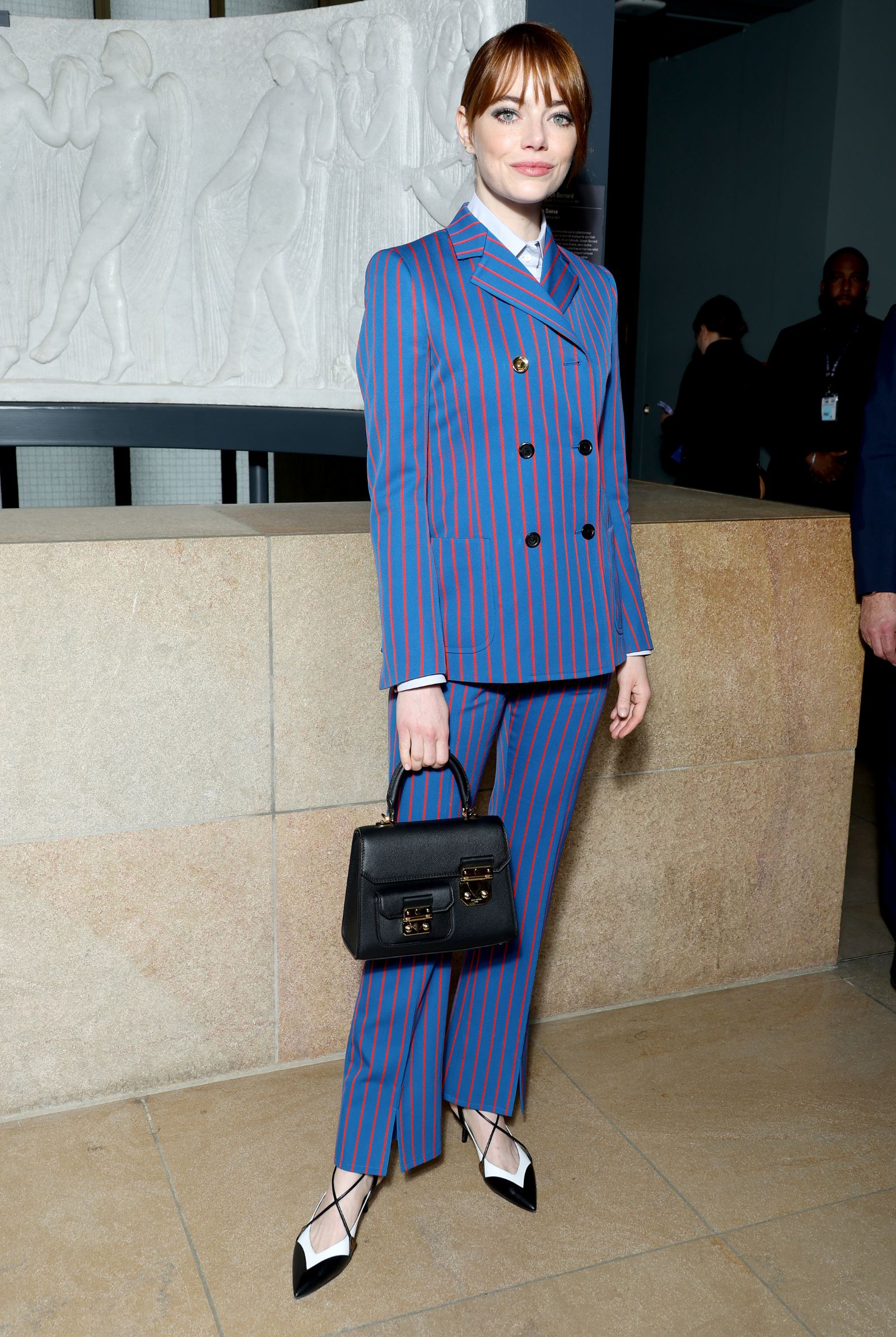 Emma Stone at Louis Vuitton Autumn Winter 2023 Women’s Show