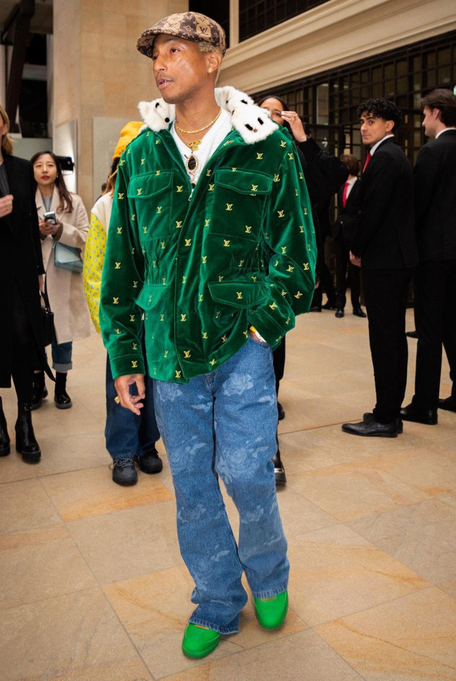 10 Best Dressed Men at Paris Fashion Week - Pharrell
